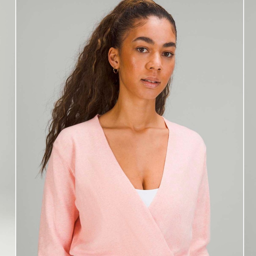 Lululemon Crossover Ribbed Waist Sweater - Picture 3 of 5
